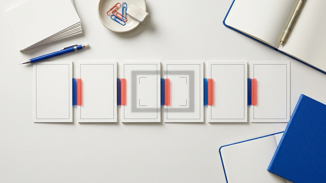 A visual storyboard that compares camera exposure choices